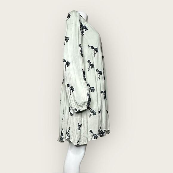 EUC | Free People | Emma Austin Tunic Swing Mini Dress | Gray | Large - Picture 4 of 15